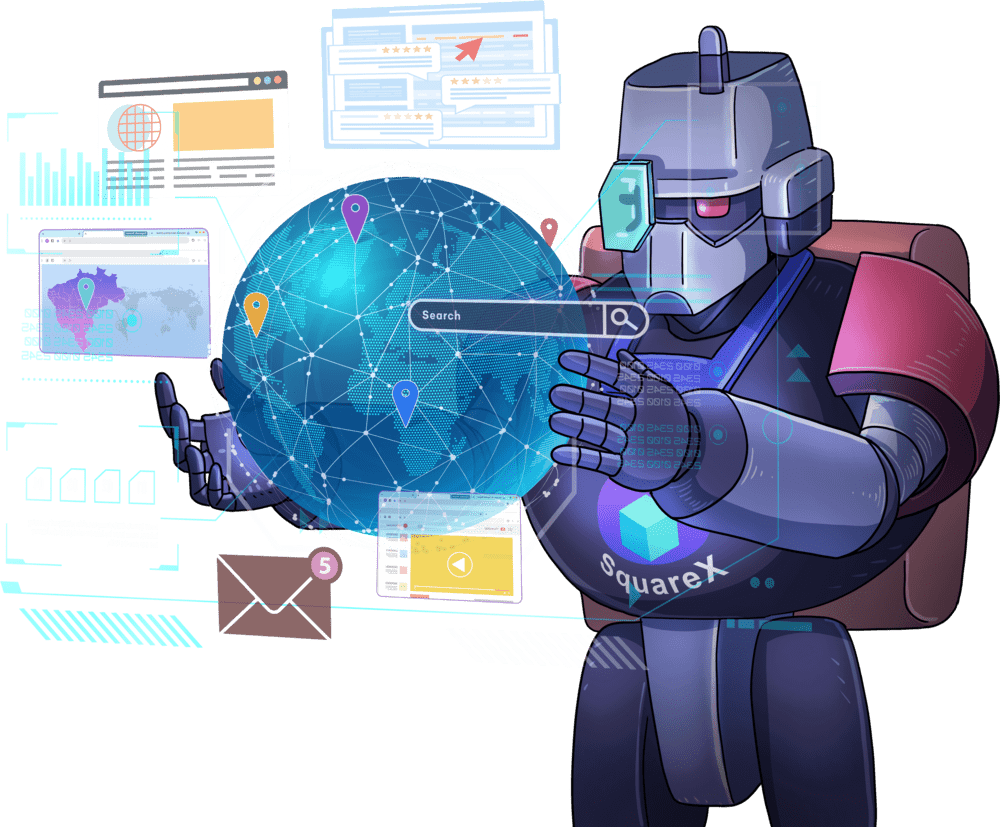SquareX Mascot